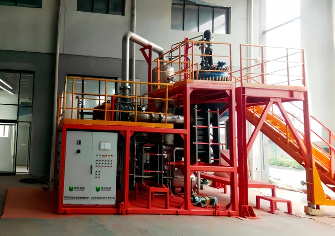 skid mobile evaporator system